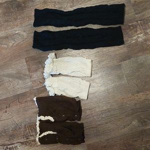 3 Pairs Leg Warmers